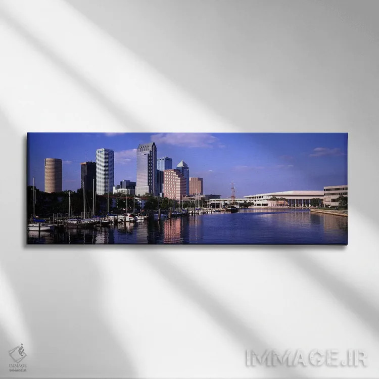 تابلو Florida, Tampa,تمپا، فلوریدا، ایالات متحده آمریکا اثر پانورامیک ایمجز (استودیو عکاسی عریض) - نمای روبهرو روی دیوار