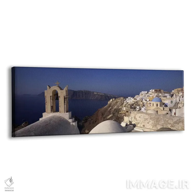تابلو یونان شماره ۲ اثر پانورامیک ایمجز (استودیو عکاسی عریض) - نمای پرسپکتیو محصول