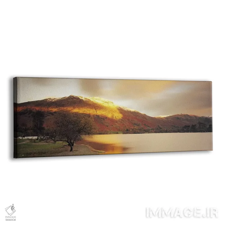 تابلو Ullswater, Lake District, England, United Kingdom,نور طلایی پاییزی، آلزواتر، منطقه دریاچهای، انگلستان، بریتانیا اثر پانورامیک ایمجز (استودیو عکاسی عریض) - نمای پرسپکتیو محصول