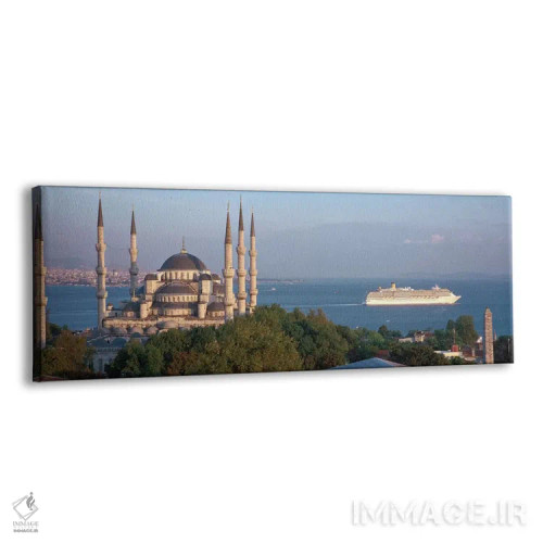 تابلو مسجد آبی، استانبول، ترکیه اثر پانورامیک ایمجز (استودیو عکاسی عریض) - نمای پرسپکتیو محصول