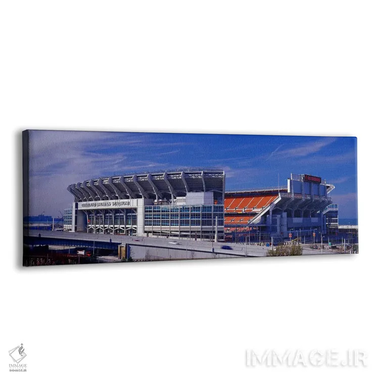 تابلو ورزشگاه کلیولند براونز، کلیولند، اوهایو اثر پانورامیک ایمجز (استودیو عکاسی عریض) - نمای پرسپکتیو محصول