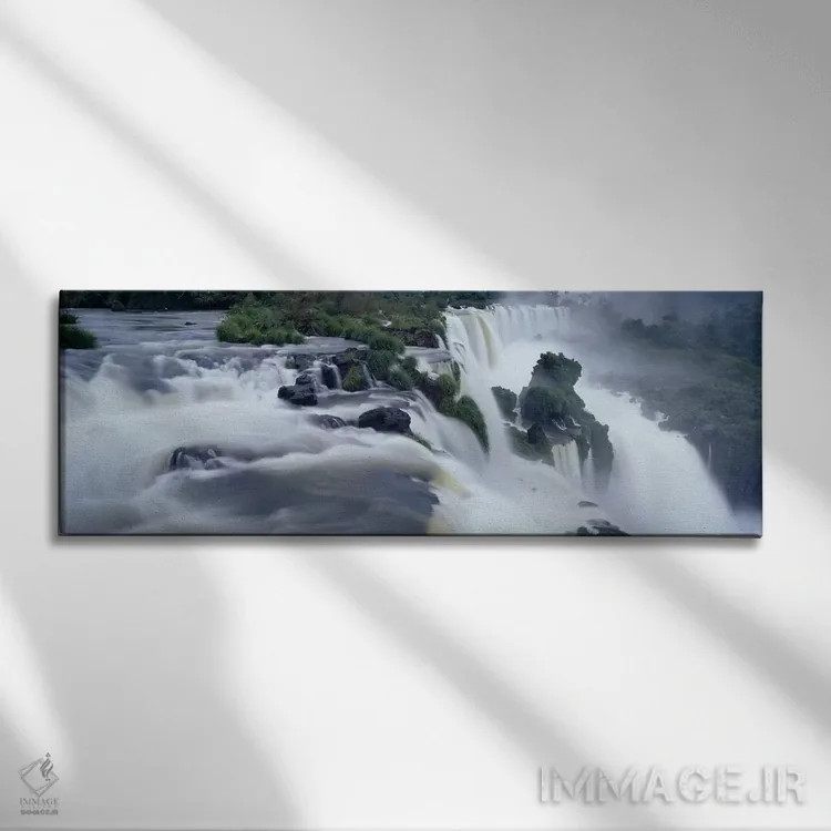 تابلو Iguazu National Park, Misiones Province, Argentina,آبشارهای ایگواسو، پارک ملی ایگواسو، استان میسیونِس، آرژانتین اثر پانورامیک ایمجز (استودیو عکاسی عریض) - نمای روبهرو روی دیوار