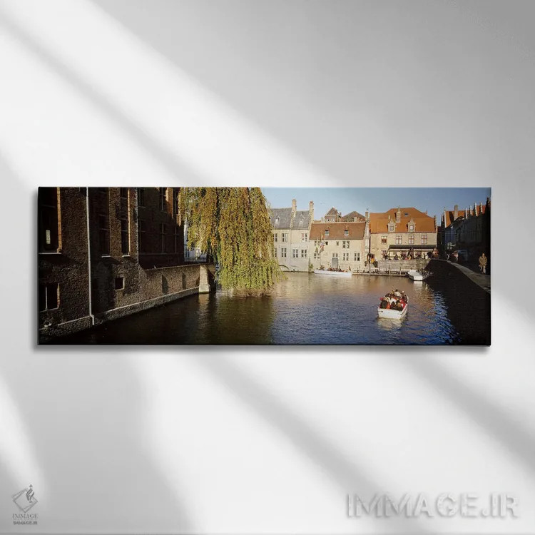 تابلو بروخه، بلژیک اثر پانورامیک ایمجز (استودیو عکاسی عریض) - نمای روبهرو روی دیوار