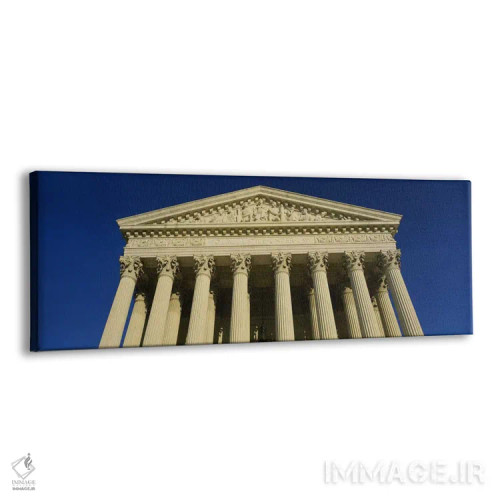 تابلو Washington DC, USA,نمای زاویه پایین یک ساختمان دولتی، وزارت خزانهداری ایالات متحده، واشنگتن دیسی اثر پانورامیک ایمجز (استودیو عکاسی عریض) - نمای پرسپکتیو محصول