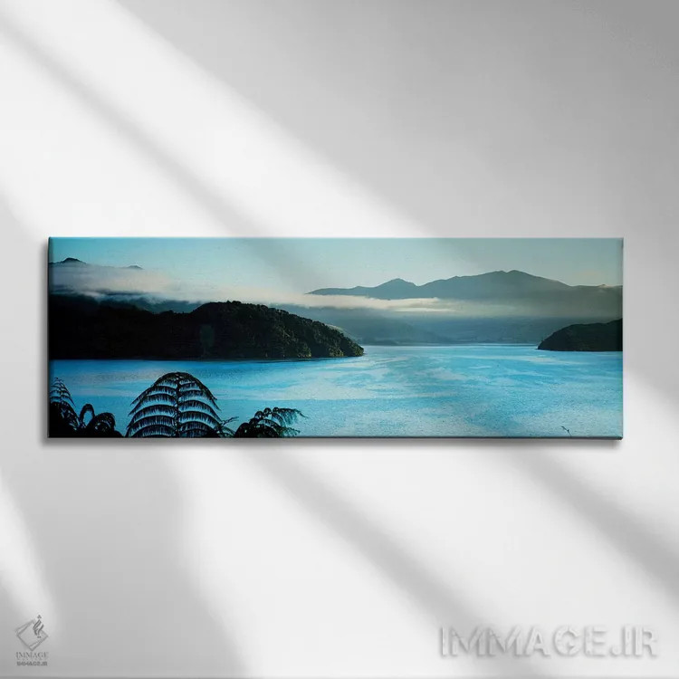 تابلو Marlborough Sounds, South Island, New Zealand,کِنهپورو ساوند، صداهای مارلبرو، جزیره جنوبی، نیوزیلند اثر پانورامیک ایمجز (استودیو عکاسی عریض) - نمای روبهرو روی دیوار