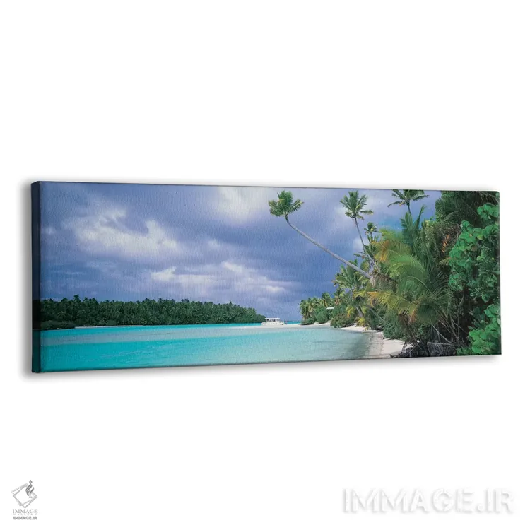 تابلو آیتوتاک، جزایر کوک، نیوزیلند اثر پانورامیک ایمجز (استودیو عکاسی عریض) - نمای پرسپکتیو محصول