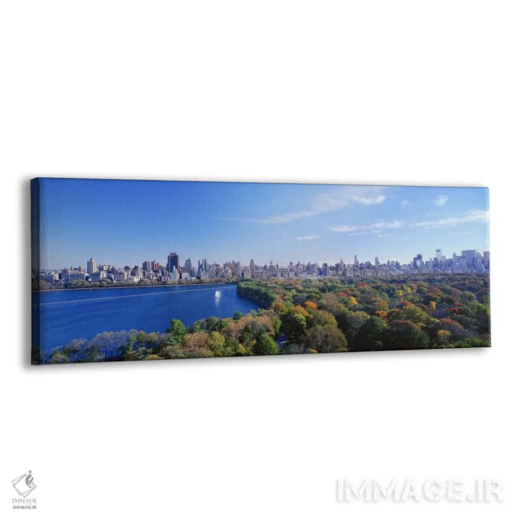 تابلو Manhattan, New York City, New York State, USA,ساختمانهای شهری، سنترالپارک، منهتن، نیویورک، ایالت نیویورک، آمریکا اثر پانورامیک ایمجز (استودیو عکاسی عریض) - نمای پرسپکتیو محصول