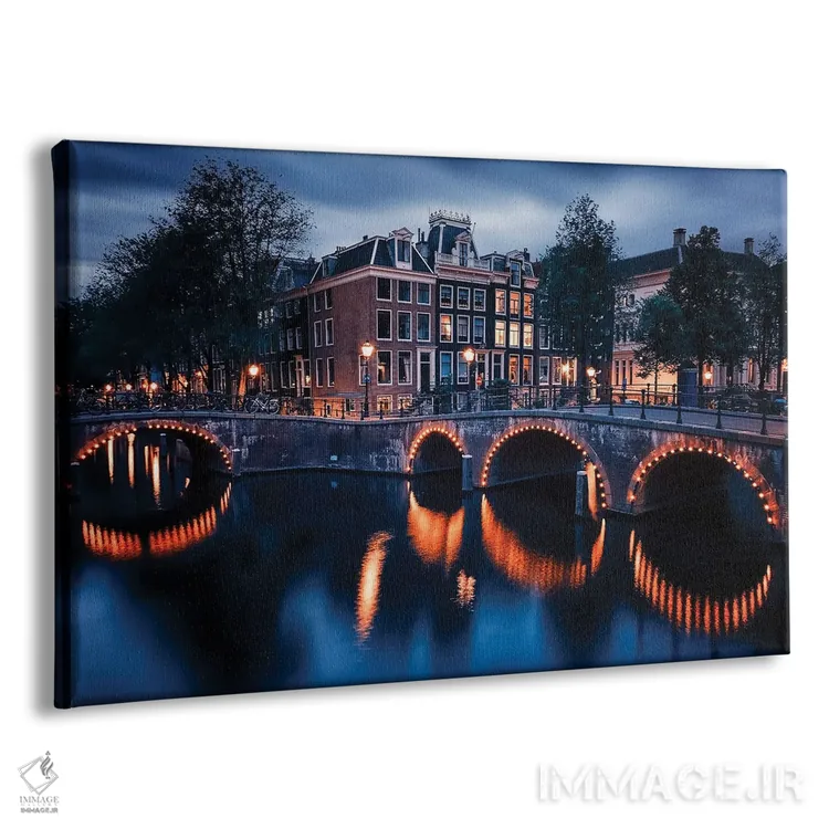 تابلو چراغهای آمستردام اثر مانجیک پیکچرز (استودیو عکاسی یا فیلمسازی) - نمای پرسپکتیو محصول