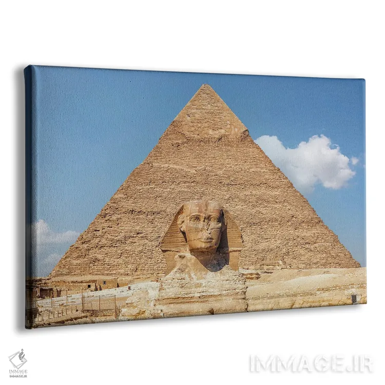 تابلو ابوالهول و هرم اثر مانجیک پیکچرز (استودیو عکاسی یا فیلمسازی) - نمای پرسپکتیو محصول