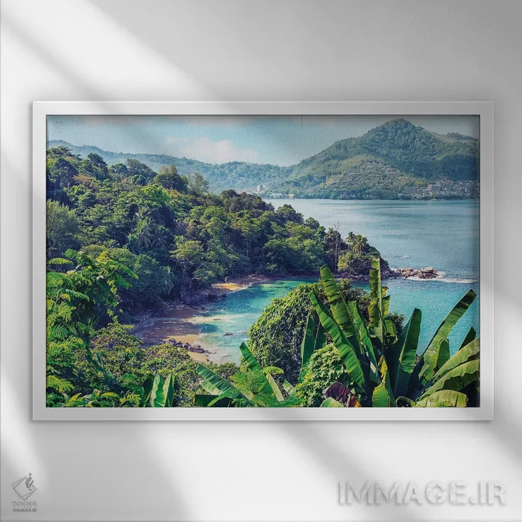 تابلو ساحل لائم سینگ (تایلند) اثر مانجیک پیکچرز (استودیو عکاسی یا فیلمسازی) - نمای قابدار سفید