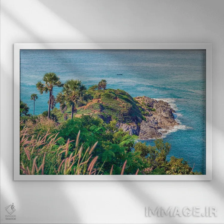 تابلو دماغه پروم تپ (تایلند) اثر مانجیک پیکچرز (استودیو عکاسی یا فیلمسازی) - نمای قابدار سفید