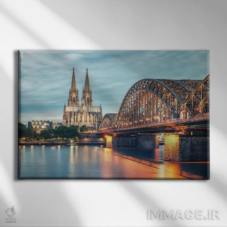 تابلو کلن (آلمان) اثر مانجیک پیکچرز (استودیو عکاسی یا فیلمسازی) - نمای روبهرو روی دیوار