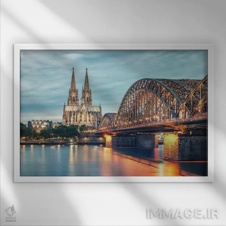 تابلو کلن (آلمان) اثر مانجیک پیکچرز (استودیو عکاسی یا فیلمسازی) - نمای قابدار سفید