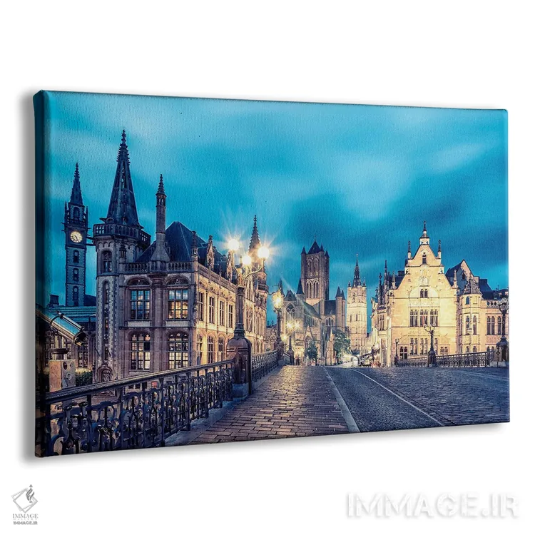 تابلو گنت در غروب اثر مانجیک پیکچرز (استودیو عکاسی یا فیلمسازی) - نمای پرسپکتیو محصول