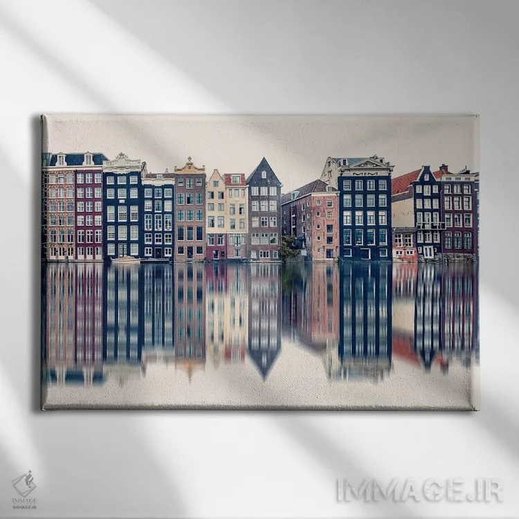 تابلو بازتاب دامراک اثر مانجیک پیکچرز (استودیو عکاسی یا فیلمسازی) - نمای روبهرو روی دیوار