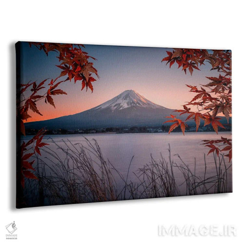 تابلو کوه فوجی در گرگ و میش اثر مانجیک پیکچرز (استودیو عکاسی یا فیلمسازی) - نمای پرسپکتیو محصول