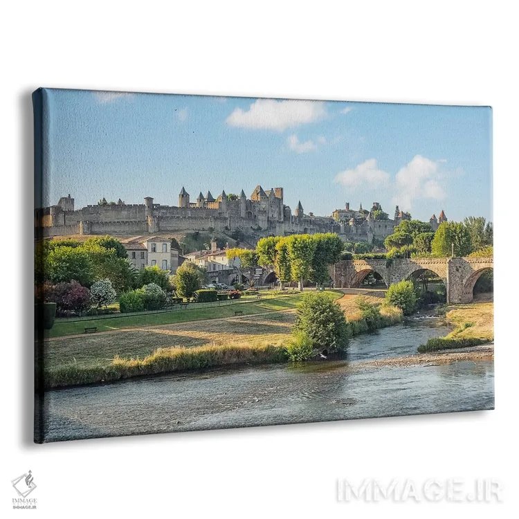 تابلو صبح کارکاسون (فرانسه) اثر مانجیک پیکچرز (استودیو عکاسی یا فیلمسازی) - نمای پرسپکتیو محصول