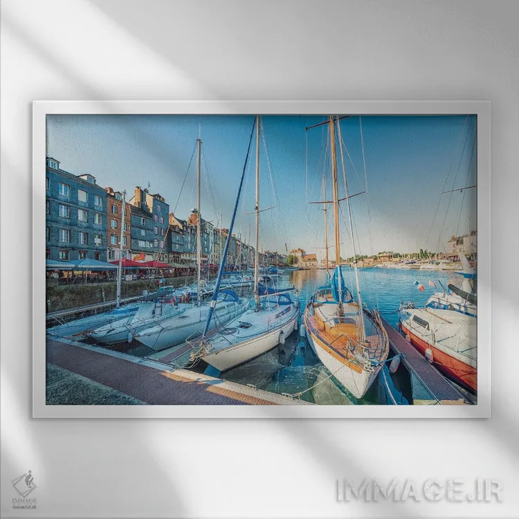 تابلو اونفلور (فرانسه) اثر مانجیک پیکچرز (استودیو عکاسی یا فیلمسازی) - نمای قابدار سفید