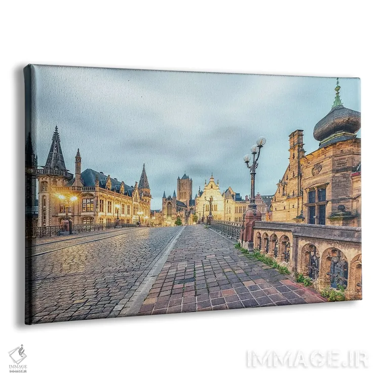 تابلو شهر گنت اثر مانجیک پیکچرز (استودیو عکاسی یا فیلمسازی) - نمای پرسپکتیو محصول