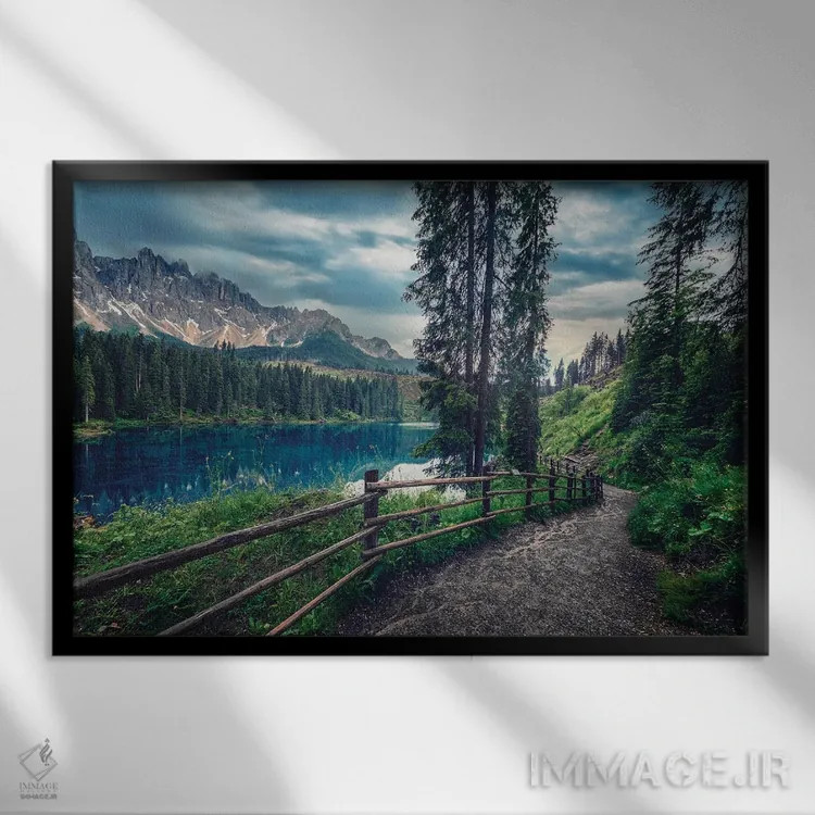 تابلو غروب در کارتسا اثر مانجیک پیکچرز (استودیو عکاسی یا فیلمسازی) - نمای قابدار مشکی