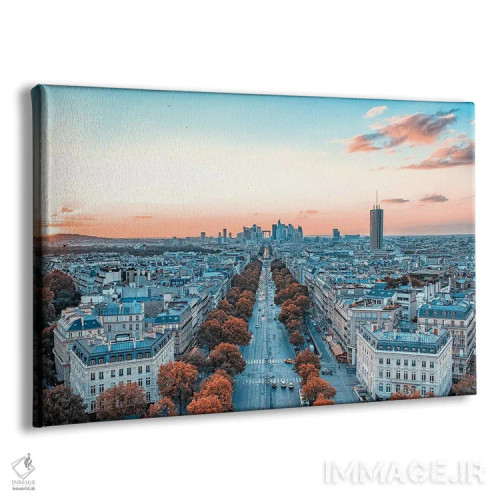 تابلو شهر پاریس خیرهکننده اثر مانجیک پیکچرز (استودیو عکاسی یا فیلمسازی) - نمای پرسپکتیو محصول