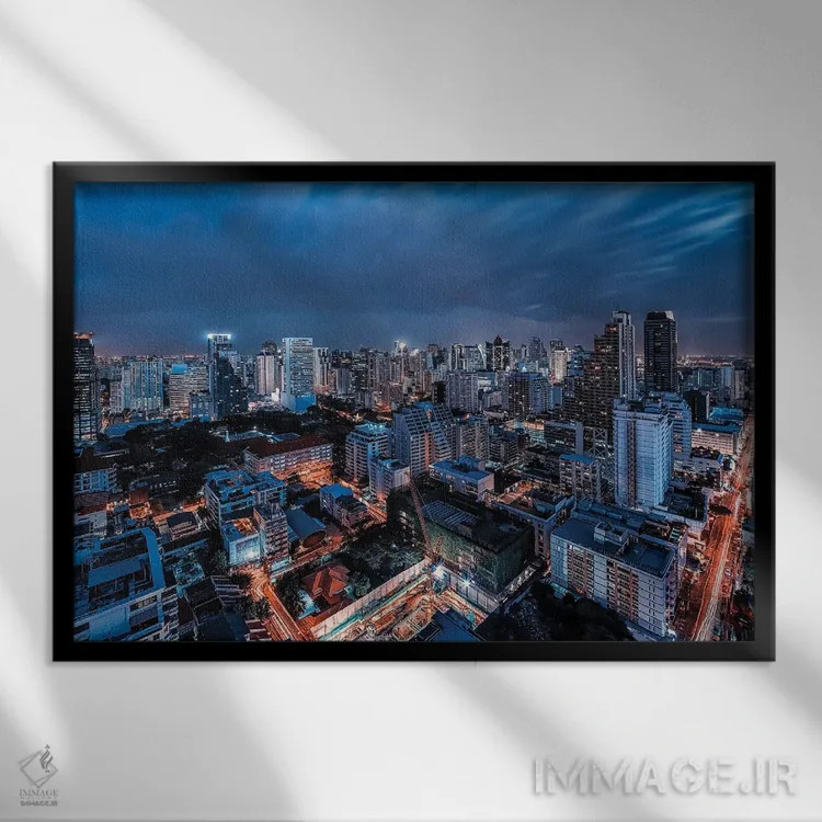 تابلو ناحیه سوخومویت اثر مانجیک پیکچرز (استودیو عکاسی یا فیلمسازی) - نمای قابدار مشکی