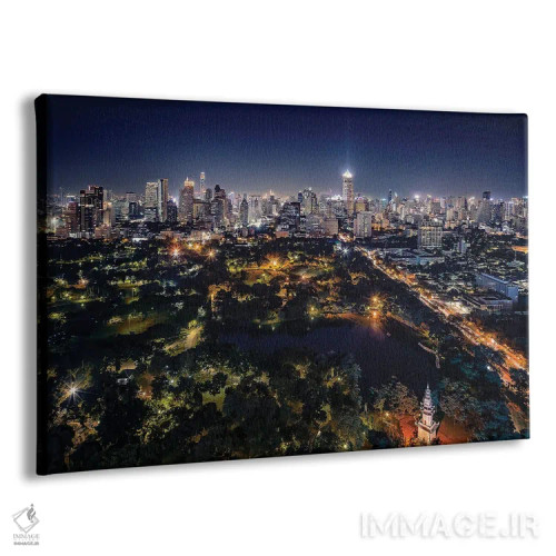 تابلو خط افق بانکوک اثر مانجیک پیکچرز (استودیو عکاسی یا فیلمسازی) - نمای پرسپکتیو محصول