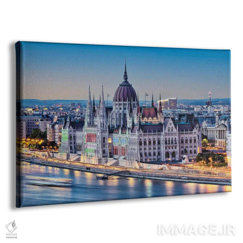 تابلو بوداپست هنگام غروب اثر مانجیک پیکچرز (استودیو عکاسی یا فیلمسازی) - نمای پرسپکتیو محصول
