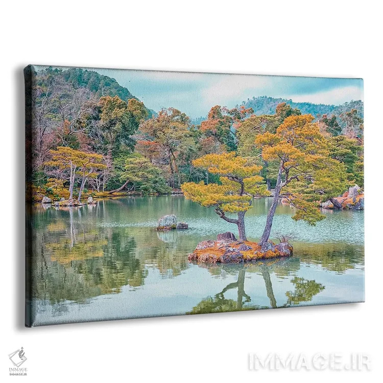 تابلو باغ ژاپنی اثر مانجیک پیکچرز (استودیو عکاسی یا فیلمسازی) - نمای پرسپکتیو محصول