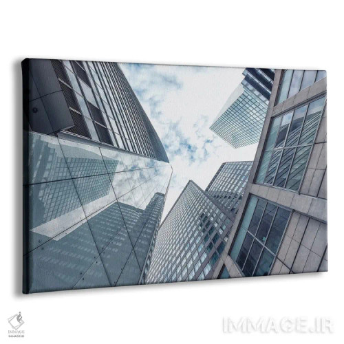 تابلو ساختمانها در فرانکفورت اثر مانجیک پیکچرز (استودیو عکاسی یا فیلمسازی) - نمای پرسپکتیو محصول