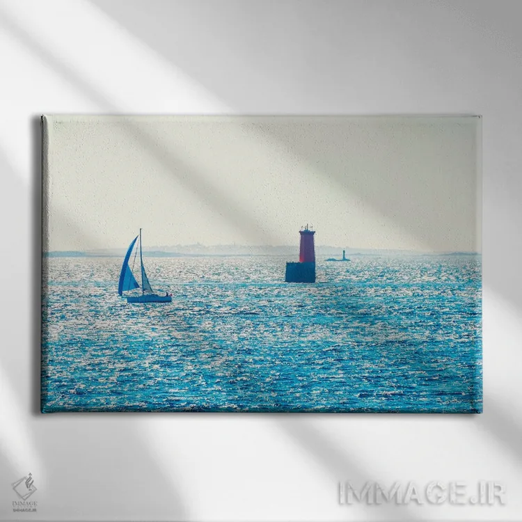 تابلو نمای اقیانوس اثر مانجیک پیکچرز (استودیو عکاسی یا فیلمسازی) - نمای روبهرو روی دیوار