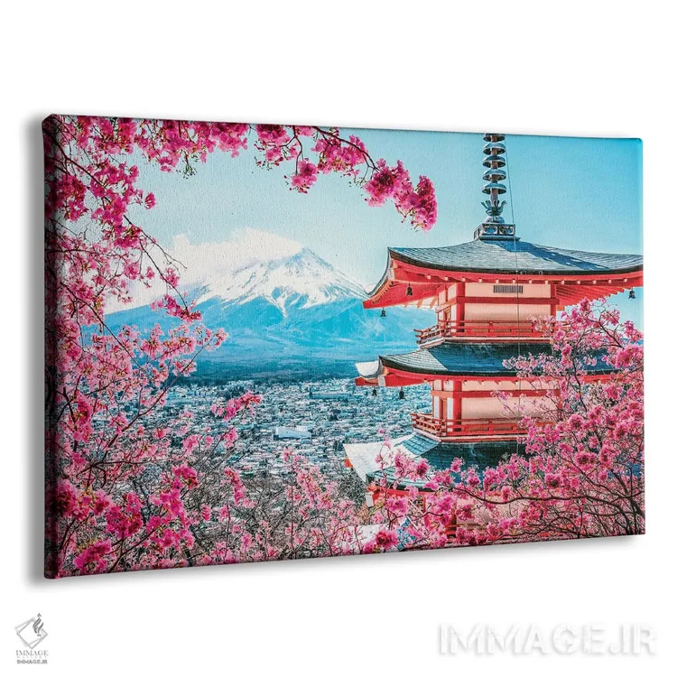 تابلو منظره ژاپنی اثر مانجیک پیکچرز (استودیو عکاسی یا فیلمسازی) - نمای پرسپکتیو محصول