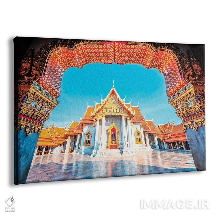تابلو معبد وات بنچامابوفیت دوسیتوانارام اثر مانجیک پیکچرز (استودیو عکاسی یا فیلمسازی) - نمای پرسپکتیو محصول