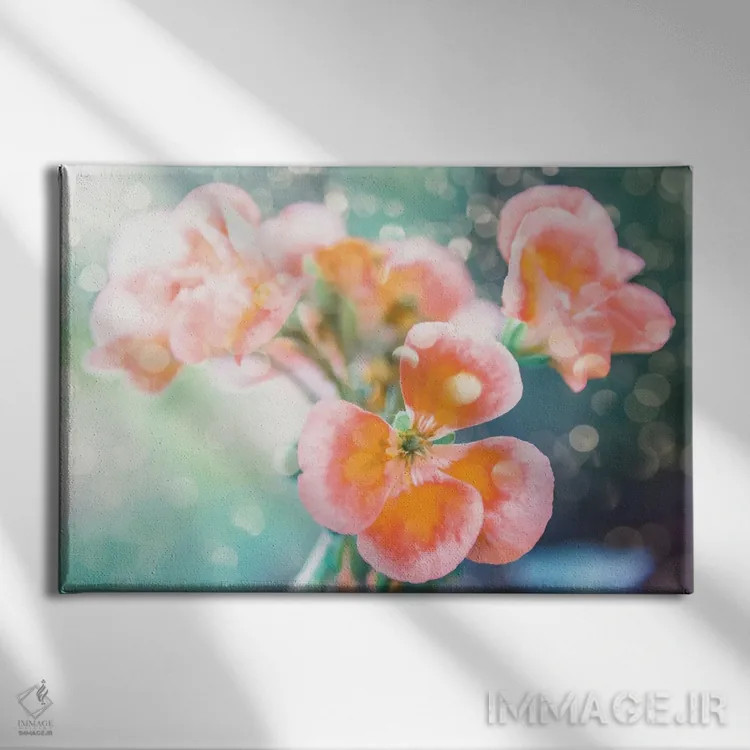 تابلو فصل بهار اثر مانجیک پیکچرز (استودیو عکاسی یا فیلمسازی) - نمای روبهرو روی دیوار