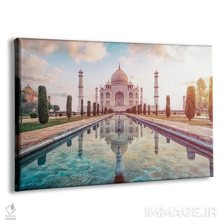 تابلو نور دلنشین بر تاج محل اثر مانجیک پیکچرز (استودیو عکاسی یا فیلمسازی) - نمای پرسپکتیو محصول