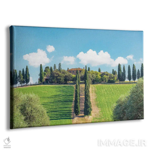 تابلو حومه توسکانی اثر مانجیک پیکچرز (استودیو عکاسی یا فیلمسازی) - نمای پرسپکتیو محصول
