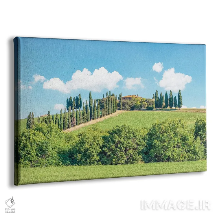 تابلو منظره توسکانی اثر مانجیک پیکچرز (استودیو عکاسی یا فیلمسازی) - نمای پرسپکتیو محصول
