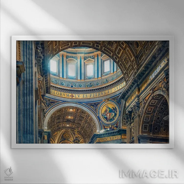 تابلو سن پیترو (San Pietro) اثر مانجیک پیکچرز (استودیو عکاسی یا فیلمسازی) - نمای قابدار سفید