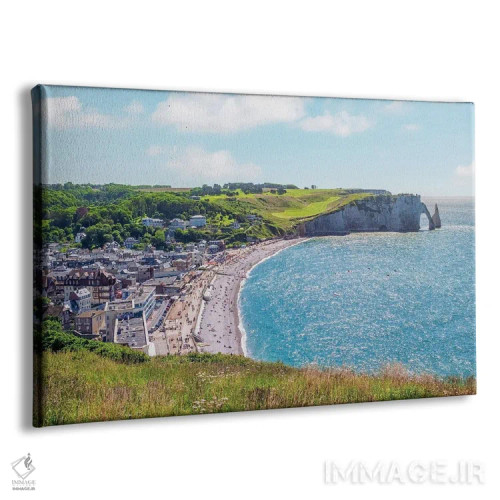 تابلو منظره اترتا (Etretat) اثر مانجیک پیکچرز (استودیو عکاسی یا فیلمسازی) - نمای پرسپکتیو محصول