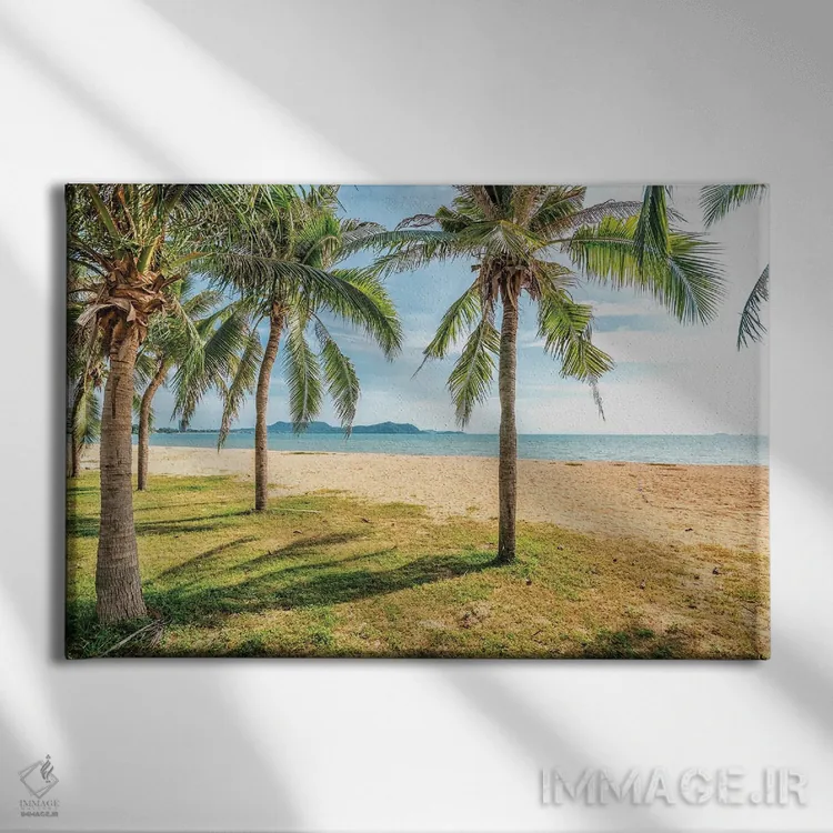 تابلو منظره چونبوری اثر مانجیک پیکچرز (استودیو عکاسی یا فیلمسازی) - نمای روبهرو روی دیوار