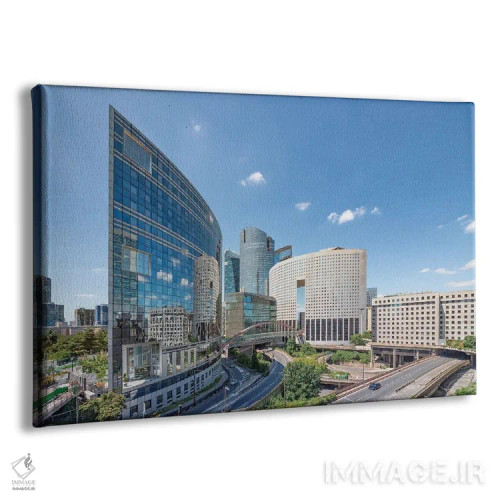 تابلو آسمان آبی بر لا دفاعنز اثر مانجیک پیکچرز (استودیو عکاسی یا فیلمسازی) - نمای پرسپکتیو محصول
