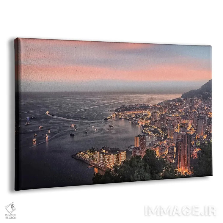 تابلو غروب موناکو اثر مانجیک پیکچرز (استودیو عکاسی یا فیلمسازی) - نمای پرسپکتیو محصول