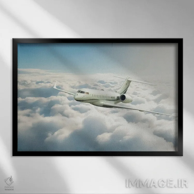 تابلو جت خصوصی اثر مانجیک پیکچرز (استودیو عکاسی یا فیلمسازی) - نمای قابدار مشکی