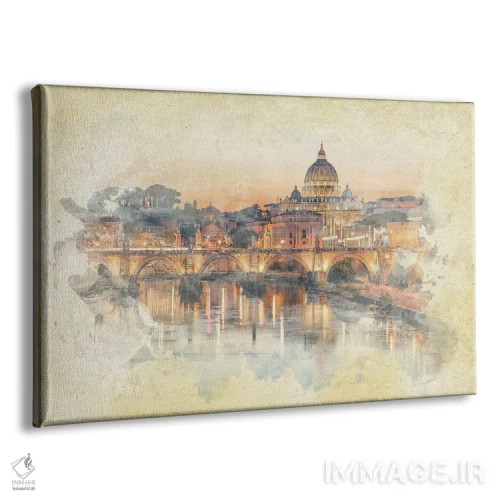 تابلو آبرنگ رُم اثر مانجیک پیکچرز (استودیو عکاسی یا فیلمسازی) - نمای پرسپکتیو محصول