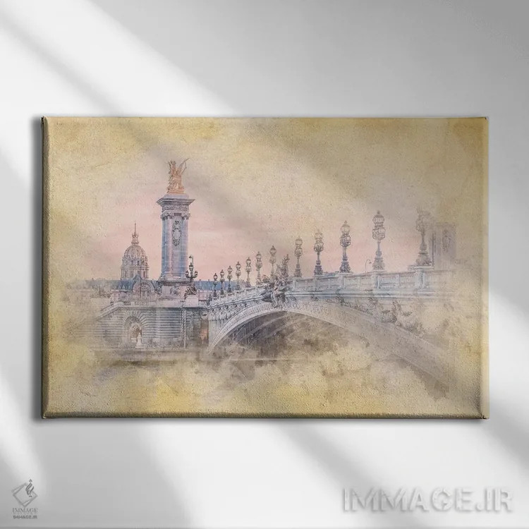 تابلو آبرنگ الکساندر سوم اثر مانجیک پیکچرز (استودیو عکاسی یا فیلمسازی) - نمای روبهرو روی دیوار