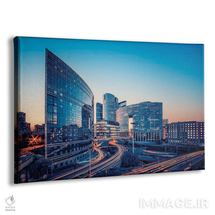تابلو لا دفانس رنگارنگ (منطقه تجاری پاریس) اثر مانجیک پیکچرز (استودیو عکاسی یا فیلمسازی) - نمای پرسپکتیو محصول
