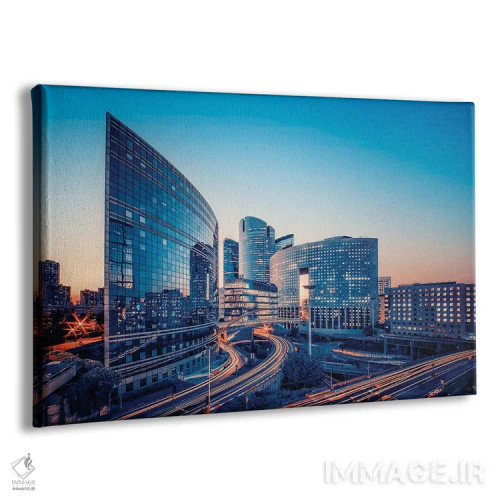 تابلو لا دفانس رنگارنگ (منطقه تجاری پاریس) اثر مانجیک پیکچرز (استودیو عکاسی یا فیلمسازی) - نمای پرسپکتیو محصول