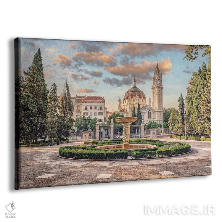 تابلو فوئنته د لاس کواترو گراسیا (فواره چهار نعمت، اسپانیا) اثر مانجیک پیکچرز (استودیو عکاسی یا فیلمسازی) - نمای پرسپکتیو محصول