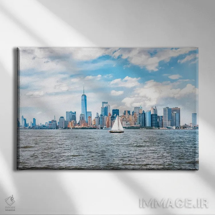 تابلو تابستان در نیویورک اثر مانجیک پیکچرز (استودیو عکاسی یا فیلمسازی) - نمای روبهرو روی دیوار