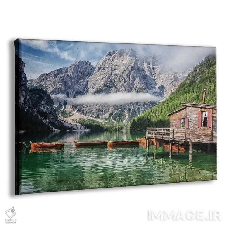 تابلو کلبه در بریس (ایتالیا) اثر مانجیک پیکچرز (استودیو عکاسی یا فیلمسازی) - نمای پرسپکتیو محصول